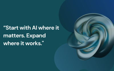 New post: How to Build an AI Ecosystem Without Transforming Everything at Once – A Practical 3-Phase Framework