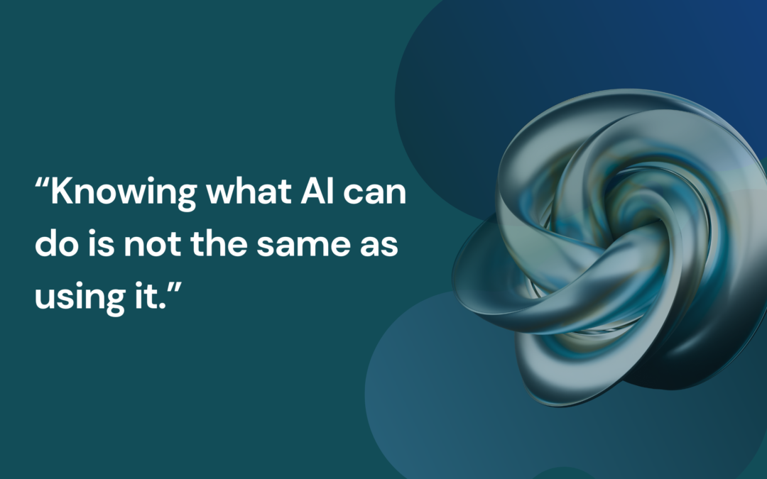 From Experimenting to Operating — How to Turn AI Into a Reliable Part of Daily Work